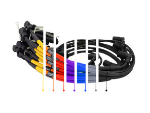 Ignition HT Lead Hi-Performance Set for 8-cylinder. Porsche 928 S4 - 114880311, 114880312, 114880313, 114880314, 114880316, 114880317, 114880318, 11488031